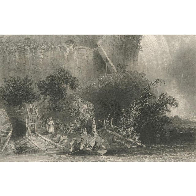 Paper The Landing on the American Side, 1800s, Paper For Sale - Image 7 of 9