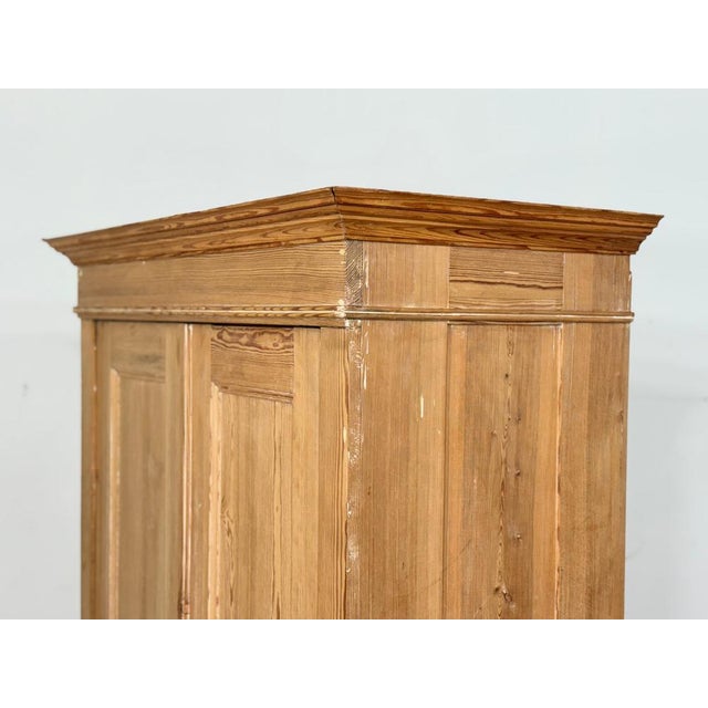 Wood Gründerzeit Wooden Wardrobe, 1900s For Sale - Image 7 of 11