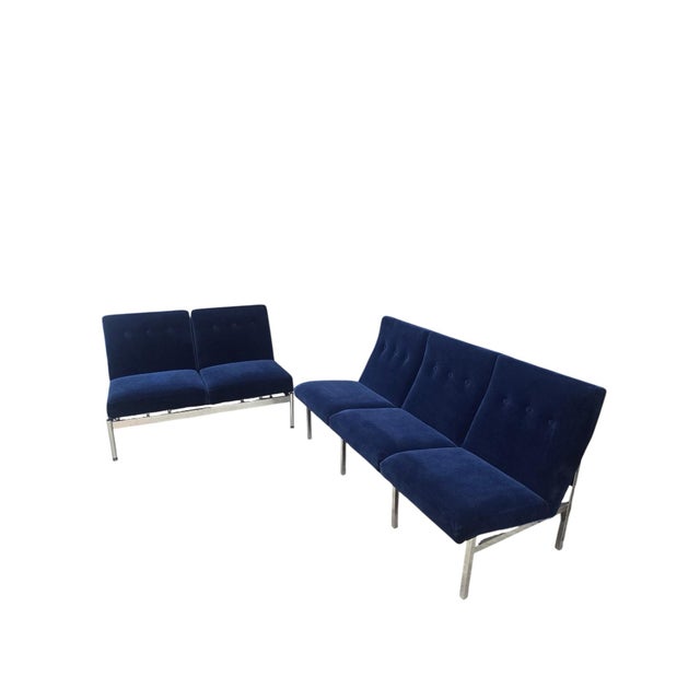 MCM Attributed to Steelcase Sofa Newly Reupholstered For Sale In Chicago - Image 6 of 7