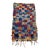 1980s Moroccan Colorful Vintage Rug - 3'9" X 5'9" Ft For Sale