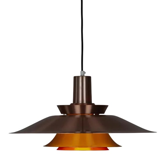 Vintage Danish Lyskaer Lamp by Bent Nordsted, 1980s For Sale