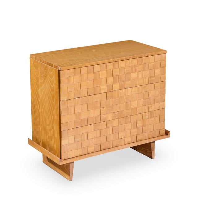 Wood Paul Laszlo Mid Century Chest of Drawers For Sale - Image 7 of 8