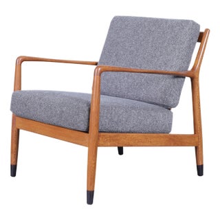Mid-Century Modern Usa-143 Walnut Lounge Chair by Folke Ohlsson for Dux, 1950s For Sale