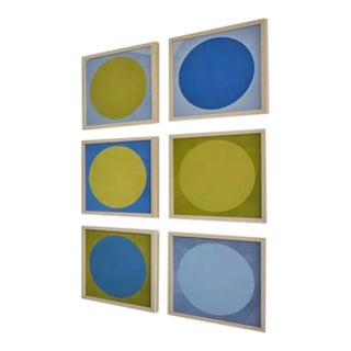 Set of 6, Hamptons Style Framed Art Prints, Art Wall For Sale