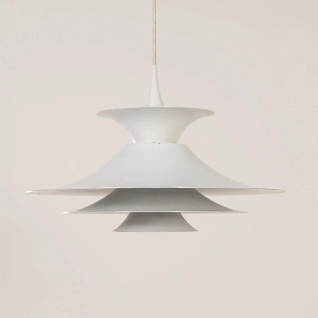 Danish Hanging Lamp Radius by Eric Balslev for Fog & Mørup, 1970s For Sale - Image 9 of 13