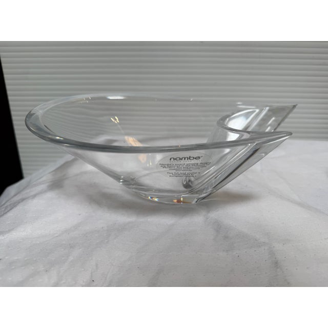 Nambe Butterfly Serving Bowl Dip Set For Sale In San Francisco - Image 6 of 12