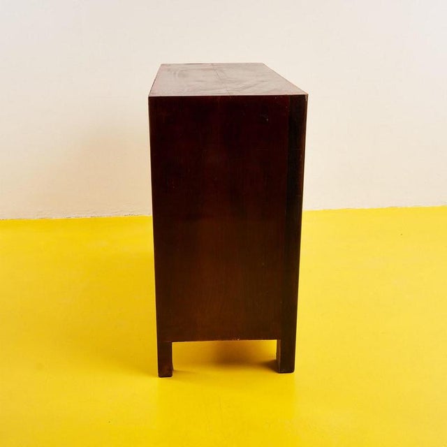 Wood Deco Chest of Drawers , 1930s For Sale - Image 7 of 9