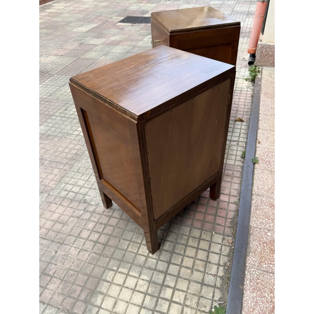 1980s Louis XVI Italian Nightstands, 1980, Set of 2 For Sale - Image 5 of 7