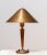 1940s Brass and Elm Table Lamp in the style of Harald Elof Notini for Böhlmarks, 1940s For Sale - Image 5 of 11