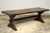 Brown 18th Century French Provincial Oak Refectory Trestle Dining Table For Sale - Image 8 of 18