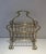 Metal Brass Magazine Rack. French Work, circa 1900 For Sale - Image 7 of 13