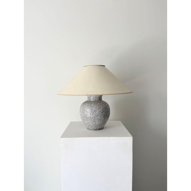 20th Century Postmodern Ceramic Table Lamp, Italy, 1980s For Sale - Image 14 of 15