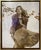 Early 21st Century Intoxicants by Dana Hawk | Oil on panel Portrait of a woman with flowing hair and flowers. For Sale - Image 5 of 5