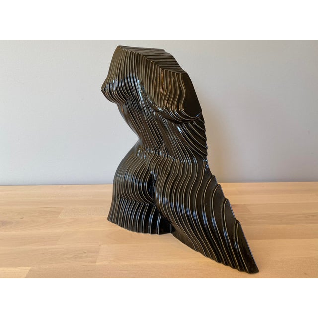 1970s Memphis Style Abstract Nude Porcelain Sculpture For Sale - Image 13 of 13