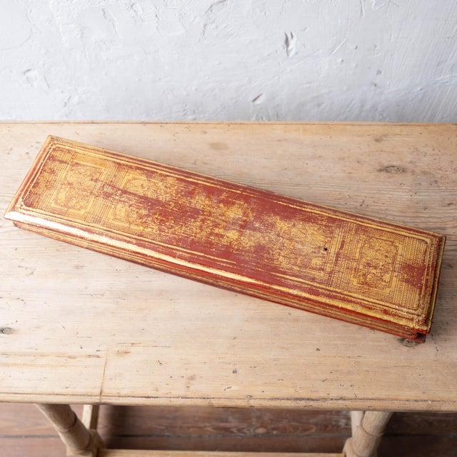 Burmese Kammavaca Lacquer Manuscript, c.1880 For Sale - Image 12 of 12