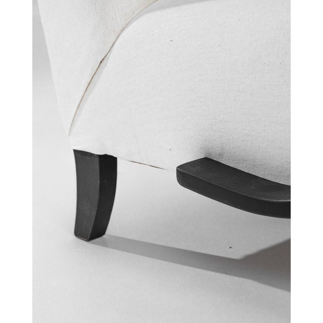 Jindrich Halabala 1930s Czech Wooden Armchair by J. Halabala For Sale - Image 4 of 5
