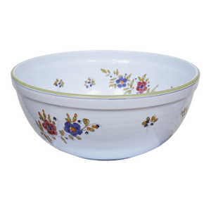 Large Italian Ceramic Salad Bowl