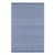 Dash & Albert by Annie Selke Diamond Denim/White Indoor/Outdoor Rug, 5' x 8' For Sale