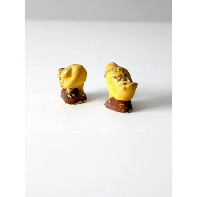 Mid 20th Century Vintage Bird Salt and Pepper Shakers For Sale - Image 5 of 9