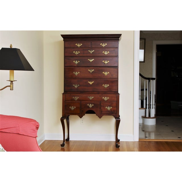 18th Century New England Queen Anne Highboy For Sale - Image 13 of 13