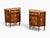 Louis Xvi, Diminutive Demilune Commodes, Inlaid Wood, Bronze, France, 19th C. For Sale - Image 4 of 18