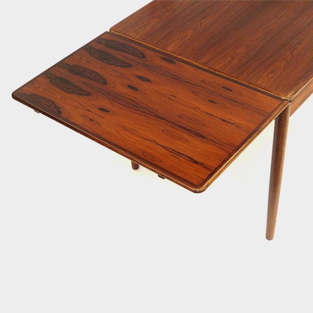 Mid-Century Modern Large Mid-Century Modern Extendable Rosewood Dining Table, 1960s For Sale - Image 3 of 7