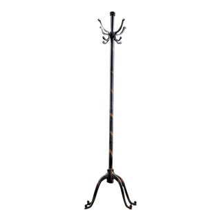 Early 20th Century Cast Iron Coat Tree For Sale