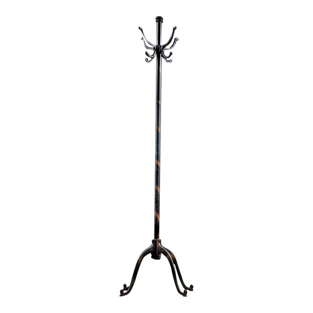 Early 20th Century Cast Iron Coat Tree For Sale