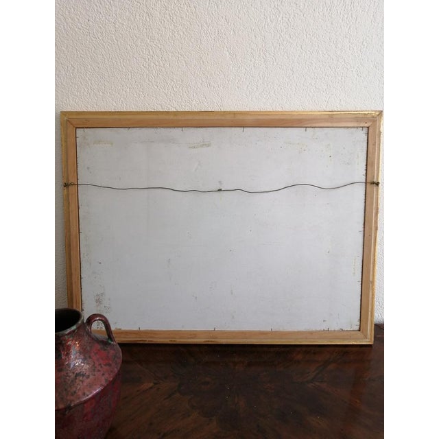 Philippe Artias, Composition abstraite, 1967, Watercolor on Wood, Framed For Sale - Image 4 of 5