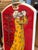 Red Antique Hills Bros. Coffee Porcelain Thermometer Sign c.1915 For Sale - Image 8 of 10