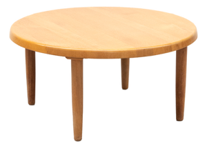 Oak Coffee Table by Niels Bach, 1960s