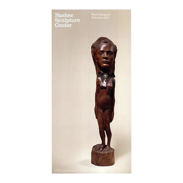 Early 21st Century Paul Gauguin Tahitian Girl Lithograph Poster For Sale