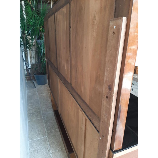 Mid-Century Italian Sideboard with Mirror attributed to Osvaldo Borsani, 1940s For Sale - Image 16 of 18