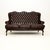 A superb antique leather wing back sofa. This was made in England, it dates from around the 1930’s. The quality is superb...