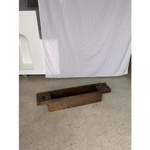 Traditional Asian Teak Chest for Storing Rice For Sale - Image 15 of 18