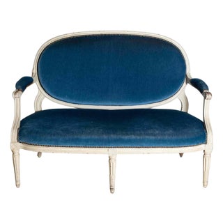 18th Century French Louis XVI Period Canape Circa 1790 For Sale