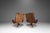 Introducing an extraordinary set of Scandinavian Modern lounge chairs with matching ottomans that is as comfortable as it...