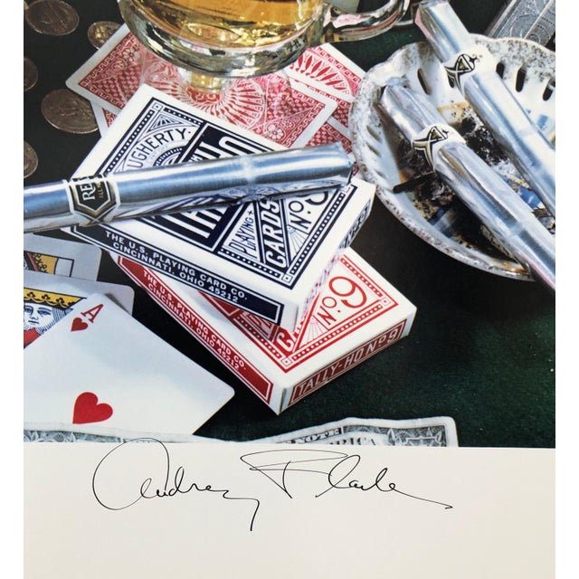 Audrey Flack, Pop Art Vintage Color Photograph Dye Transfer Print "Royal Flush" Audrey Flack, 1984 For Sale - Image 4 of 10