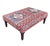 Red George Smith Kilim Ottoman For Sale - Image 8 of 9