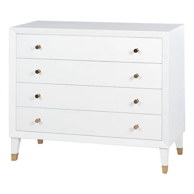 Mid Century Style Painted Dresser For Sale