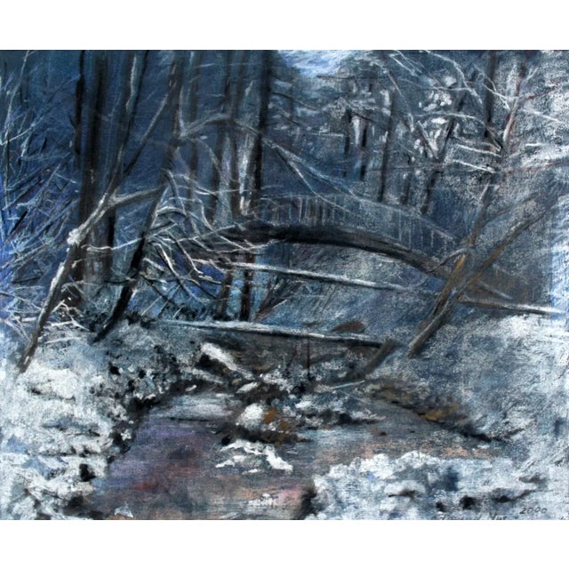 Paper Edmund Muc, Winter Landscape, 2000 For Sale - Image 7 of 7