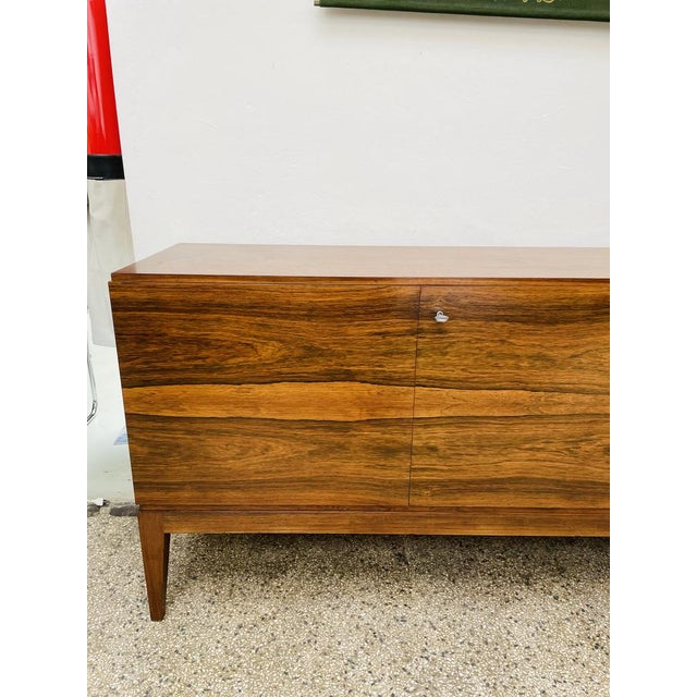 Wood Mid-Century Sidebord with Color Gradients, 1960s For Sale - Image 7 of 18