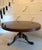 Brown Antique Victorian Circular Tilt-Top Dining Table in Mahogany, 1860 For Sale - Image 8 of 10