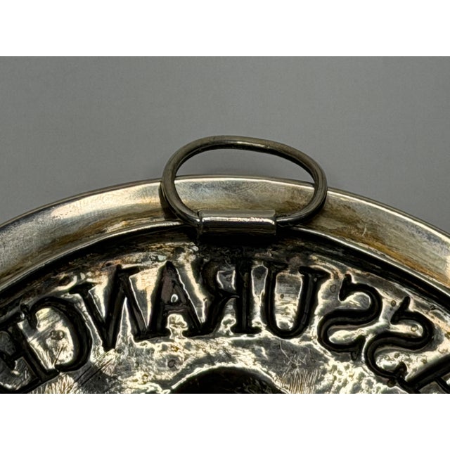George III London Assurance Britannia Plaque – Hallmarked Sterling Silver, Hennell Family, London, Circa 1801 For Sale - Image 16 of 18