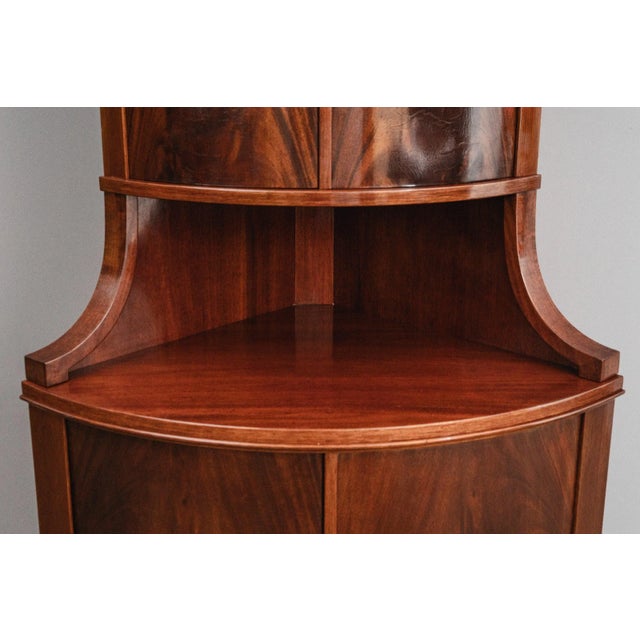 Corner Cabinet in Biedermeier Style For Sale - Image 12 of 18