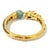 Bochic "Orient" Vintage Ruby, Jade & Multi Sapphire Dragon Bangle Set In 18K Gold For Sale In New York - Image 6 of 7