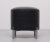 Black Faux Leather Sewing Stool, 1960s For Sale - Image 4 of 8