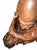 Mid 20th Century Impressive and Substantial 23-Inch Carved Wood Statue of Shou Lao, Chinese God of Longevity – Mid-20th Century For Sale - Image 5 of 8