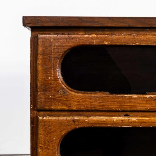 Small Oak Apothecary with 16 Drawers, 1930s For Sale - Image 6 of 10