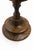 Metal Vintage Italian Decorative Desktop Globe with Fiammato Wood Base, 1970s For Sale - Image 7 of 9